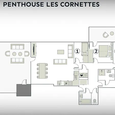 Penthouse Les Cornettes - Ovo Network * Abondance